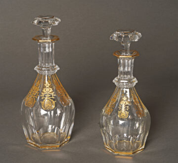 Partie de service en cristal modèle Harcourt Empire de Baccarat – Tobogan Antiques – Antiquaire Paris 8eme-13