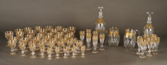 Partie de service en cristal modèle Harcourt Empire de Baccarat – Tobogan Antiques – Antiquaire Paris 8eme-26