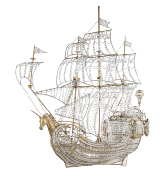 Réédition lustre Galion baguès