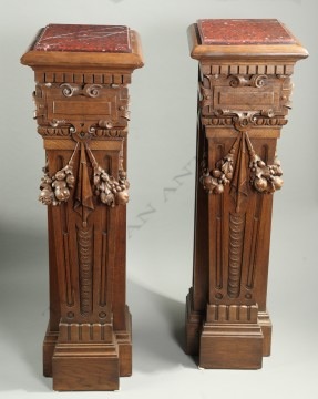 Pair of neo-renaissance <br/> Stands