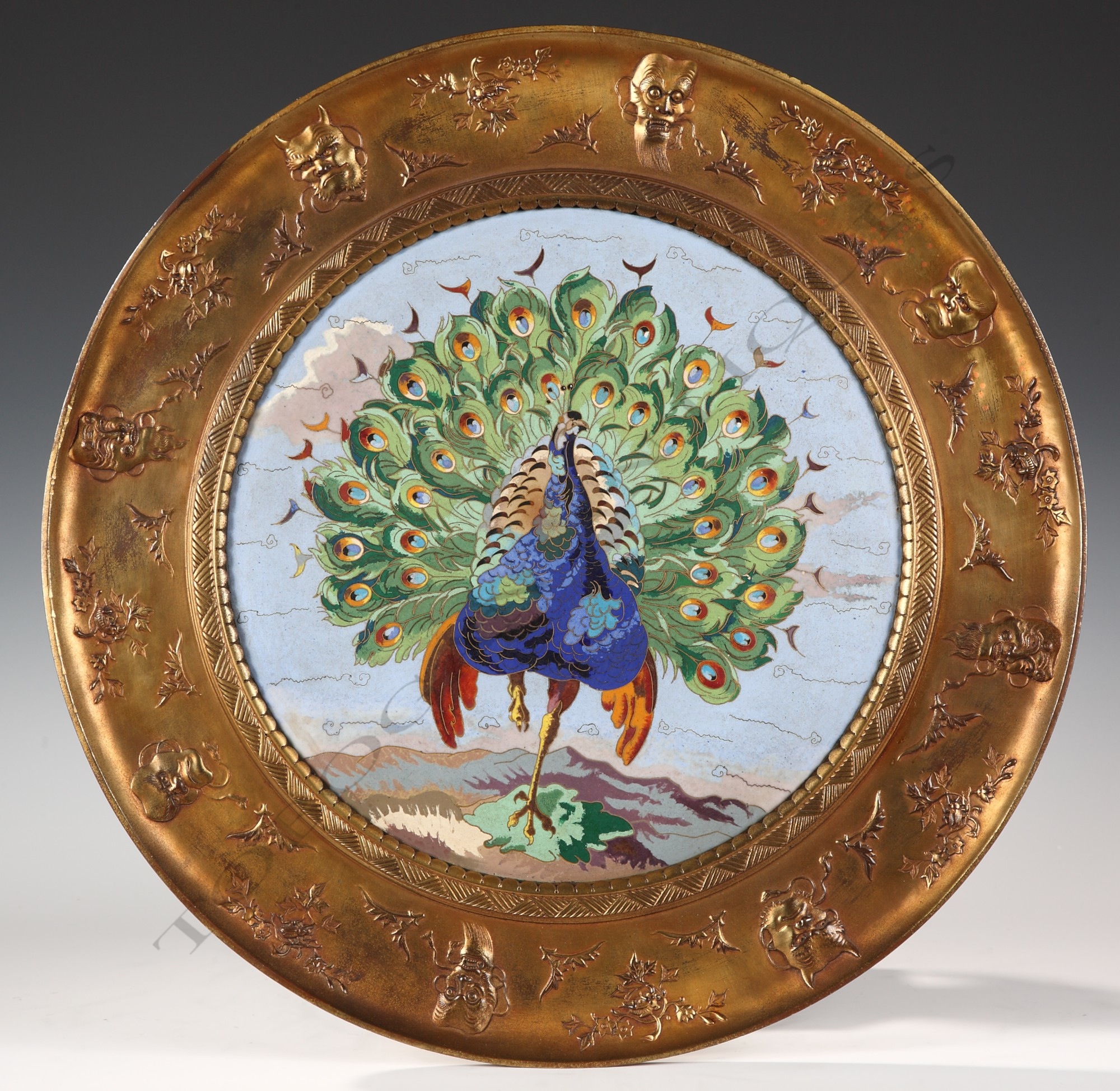 A. Willms & Elkington<br/> Japanese style plate