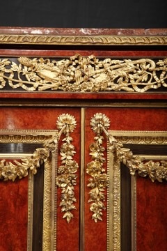 Les “Quatre Saisons” Meuble d’appui de style Louis XVI Winckelsen Tobogan Antiques Paris antiquités XIXe siècle