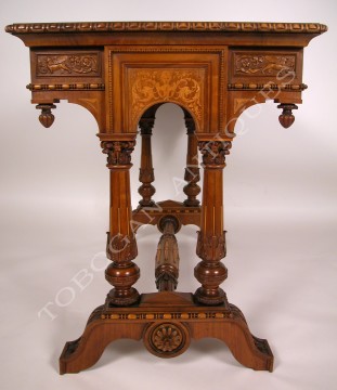 Table de milieu Cortina d’Ampezzo Tobogan Antiques Paris antiquités XIXe siècle