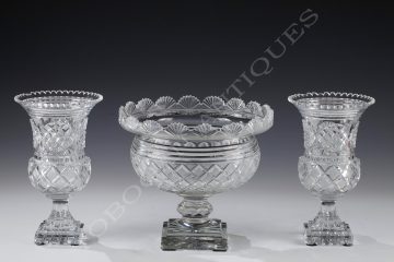 Baccarat <br/> Garniture en cristal