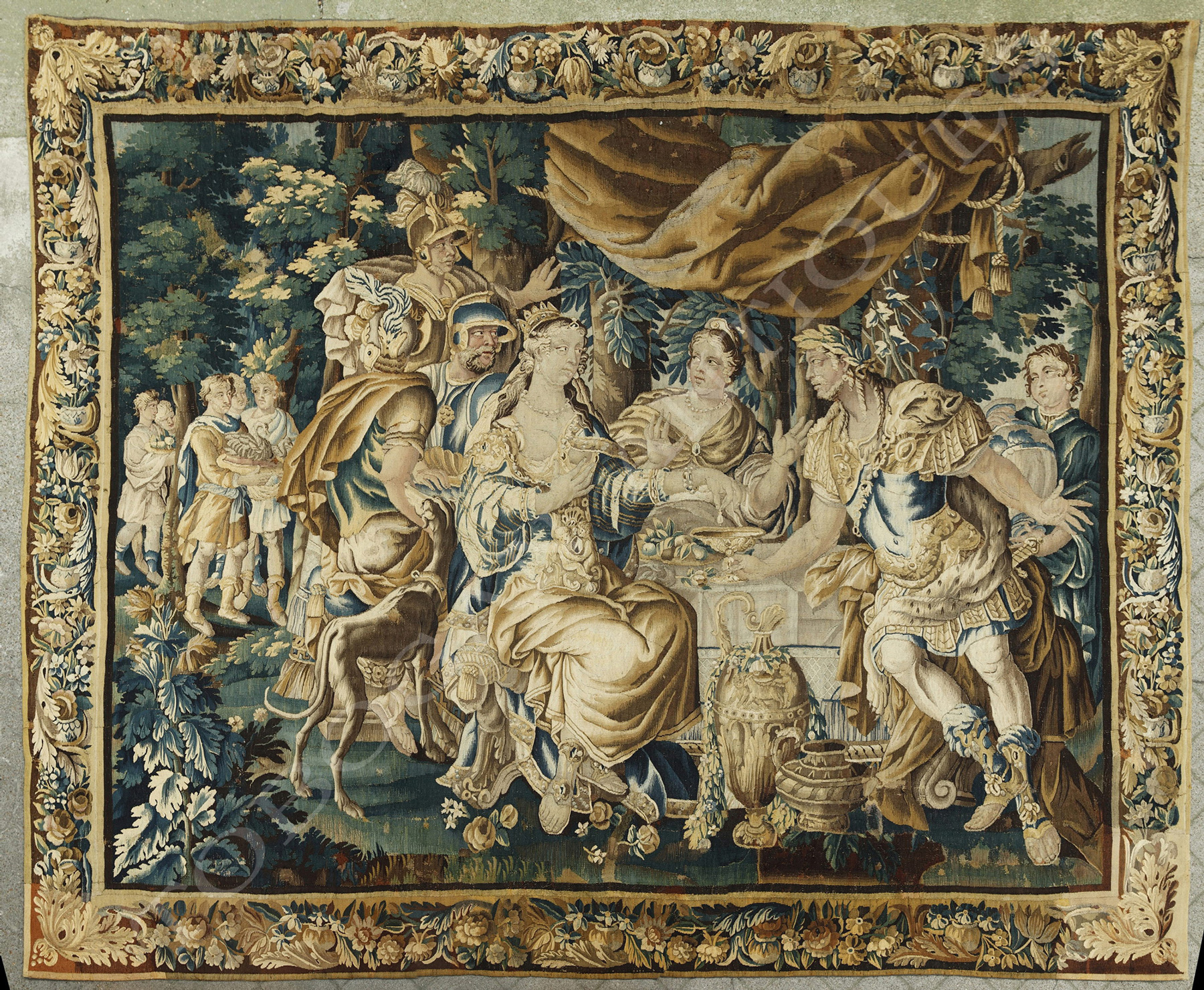 Aubusson Manufacture <br/> The Banquet of Cleopatra