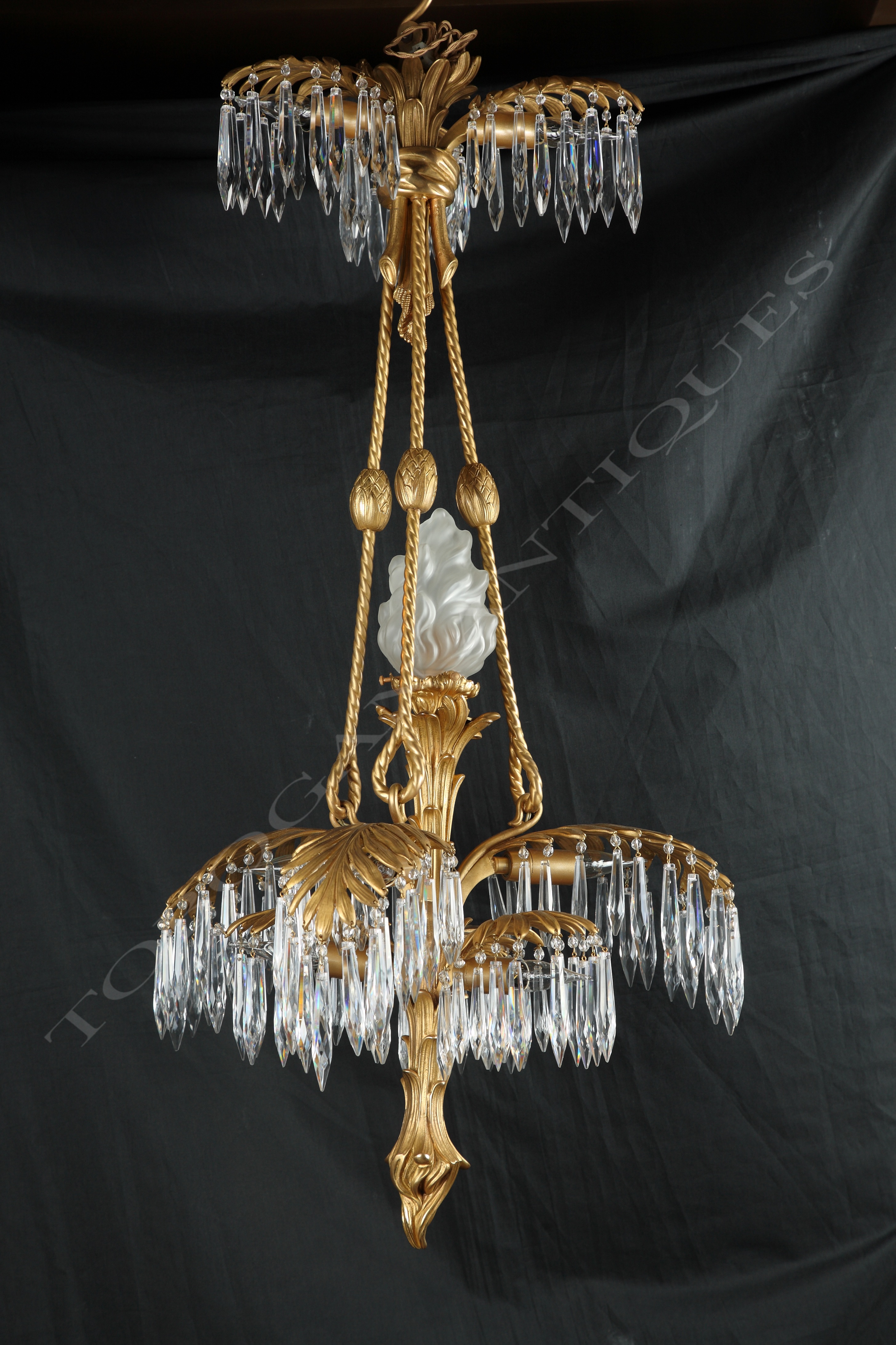 Beautiful “Palm” chandelier