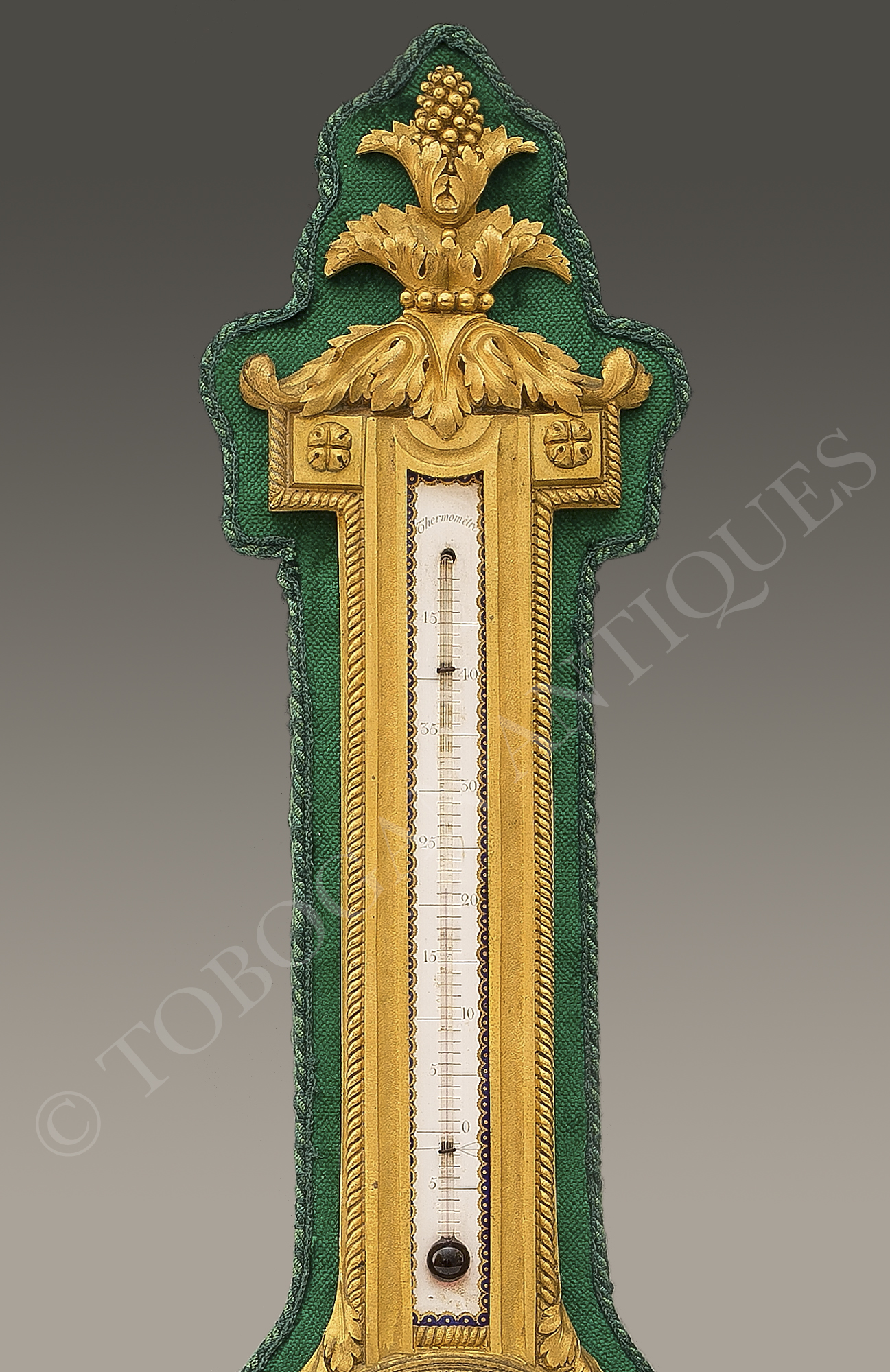 H. Dasson Baromètre thermomètre - Tobogan Antiques